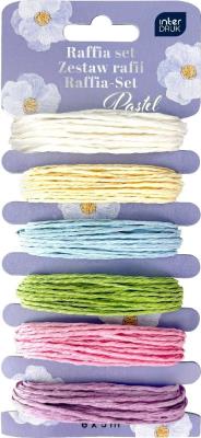 Opakowanie Zestaw rafii 6x5m Pastel