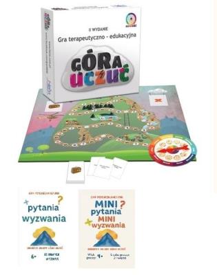 Okładka książki Zestaw rozwojowy Góra Uczuć+ ''Mini pytania...