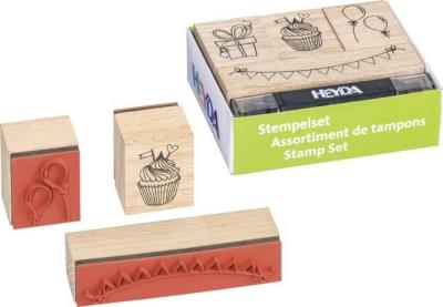 Opakowanie Zestaw stempli 4szt Party