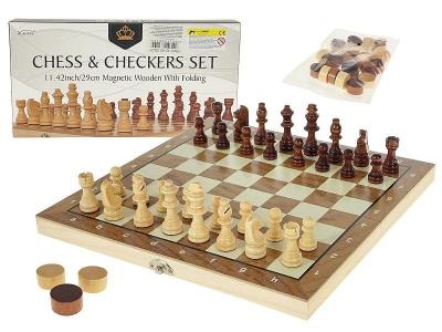 Opakowanie Zestaw Szachy i Warcaby magnetyczne