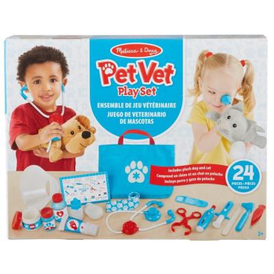 Zestaw Weterynarz z pluszowymi zwierzątkami i akcesoriami do leczenia Mellisa&Doug. Wydawca: Spin Master. SmakLiter.pl Opakowanie Zestaw Weterynarz z pluszowymi zwierzątkami i akcesoriami do leczenia Mellisa&Doug