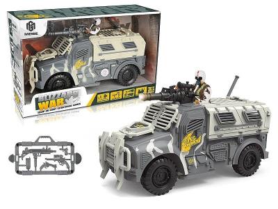 Opakowanie Zestaw wojskowy Pojazd i żołnierz 35x21x13cm