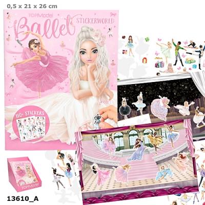 Zestaw z naklejkami Balet Top Model 13610A. Wydawca: DEPESCHE (5). SmakLiter.pl Opakowanie Zestaw z naklejkami Balet Top Model 13610A