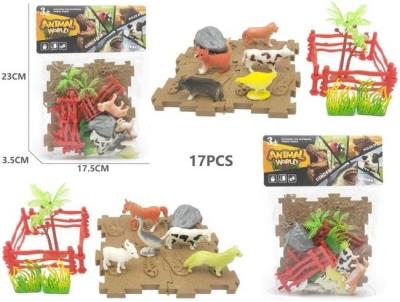 Opakowanie Zestaw zwierząt domowych z matą