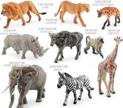 Opakowanie Zestaw zwierząt z Afryki