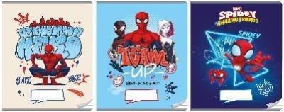 Opakowanie Zeszyt A4/32K kolor 3-linie Spider man (10szt)