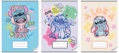 Opakowanie Zeszyt A4/32K kolor 3-linie Stitch (10szt)