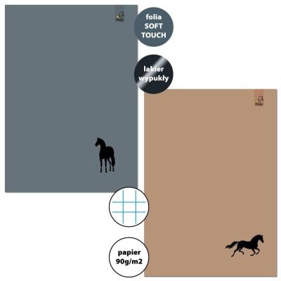 Opakowanie Zeszyt A4/32K kratka 90g Konie (6szt)