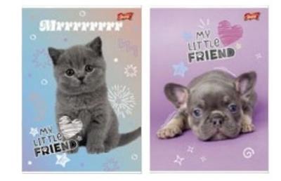 Zeszyt A4/32K kratka My little friend (15szt). Wydawca: UNIPAP. SmakLiter.pl Opakowanie Zeszyt A4/32K kratka My little friend (15szt)