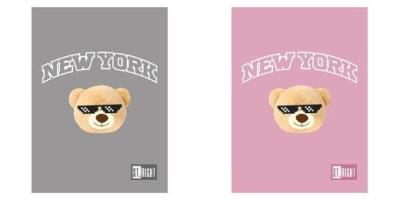 Opakowanie Zeszyt A4/32k kratka NYC Mood mix (15szt)