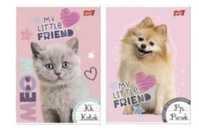 Zeszyt A4/32K linia 2kol My little friend (15szt). Wydawca: UNIPAP. SmakLiter.pl Opakowanie Zeszyt A4/32K linia 2kol My little friend (15szt)