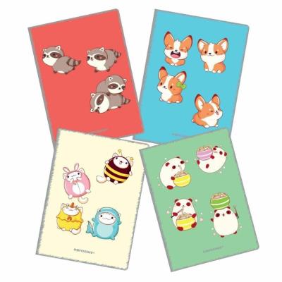 Opakowanie Zeszyt A4/32K linia 80g (4szt) NARCISSUS