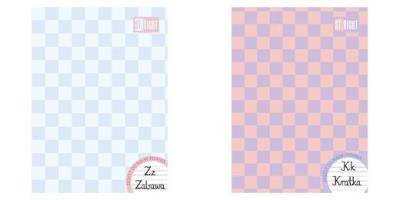 Opakowanie Zeszyt A4/32k linia dwukolorowa Vibe mix (15szt)
