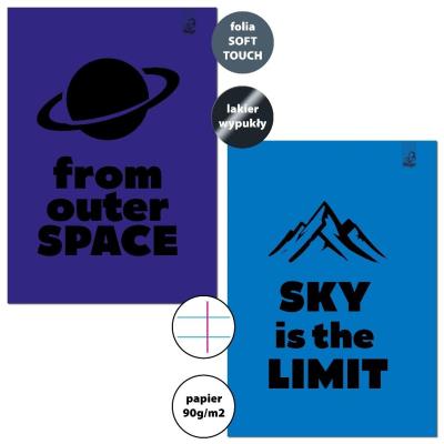 Opakowanie Zeszyt A4/32K linia margines 90g Sky Space (6szt)
