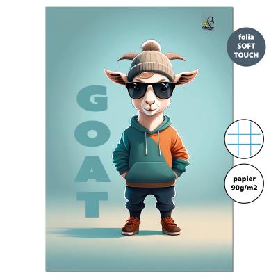 Opakowanie Zeszyt A4 32k. w kratkę Goat  90g