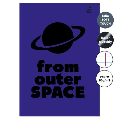 Opakowanie Zeszyt A4 32k.w linie z marginesem Space 90g