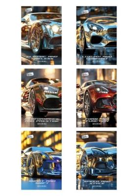 Opakowanie Zeszyt A4/40K kratka Cars (10szt) MAR MAR