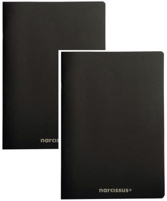 Opakowanie Zeszyt A4 48k kratka Narcissus ECO Black 2 sztuki