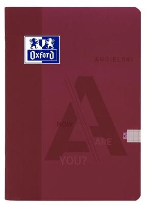 Opakowanie Zeszyt A4/60K kratka Angielski (5szt) OXFORD