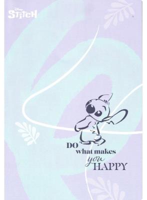 Opakowanie Zeszyt A4 60k.kratka Disney Fashion Stitch pastel wzór 2
