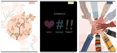 Opakowanie Zeszyt A4 60k. kratka Drip Off 1szt.mix