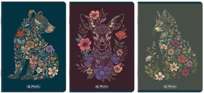 Opakowanie Zeszyt A4/60K kratka Florimals (5szt) HERLITZ