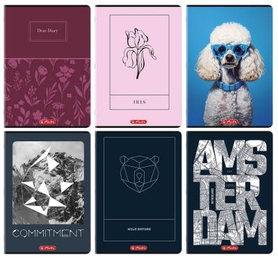 Opakowanie Zeszyt A4/80K kratka mix (5szt) HERLITZ