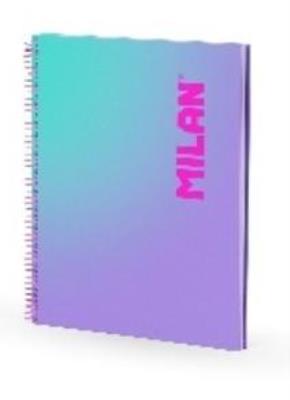Opakowanie Zeszyt A4/90K kratka na spirali liliowy