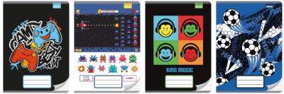 Opakowanie Zeszyt A5/16K kolor 3-linie Chłopiec (20szt)