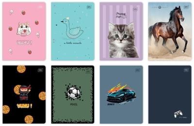 Opakowanie Zeszyt A5/16K kratka 70g UV mix (20szt)