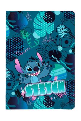 Opakowanie Zeszyt A5 32k 3-linie Disney Blue Stitch wzór 1