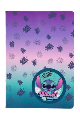 Opakowanie Zeszyt A5 32k 3-linie Disney Blue Stitch  wzór 2