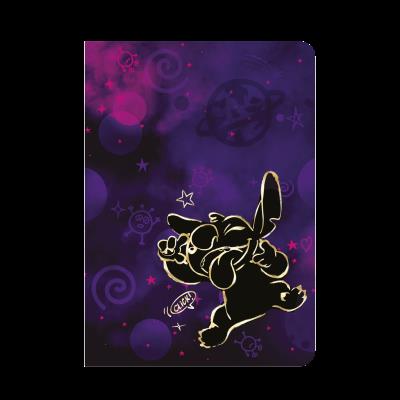 Opakowanie Zeszyt A5 32k. 3 linie kolor Disney Gold Stitch wzór 2
