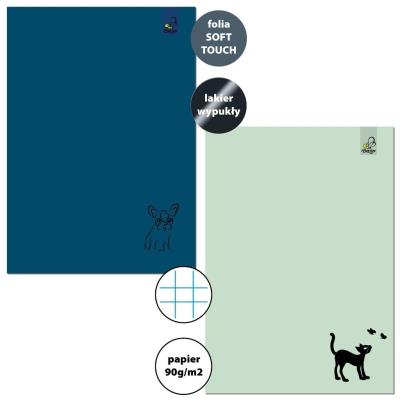 Zeszyt A5/32K kratka 90g Animal S1 (10szt). Wydawca: Bee-bee. SmakLiter.pl Opakowanie Zeszyt A5/32K kratka 90g Animal S1 (10szt)