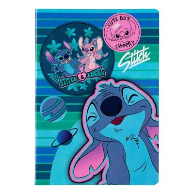 Opakowanie Zeszyt A5 32k kratka Disney Blue Stitch wzór 2