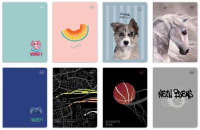 Opakowanie Zeszyt A5/32K kratka kolorowa 70g UV mix (10szt)