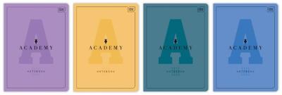 Opakowanie Zeszyt A5/32K kratka M 90g Academy hybrid (10szt)