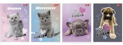 Zeszyt A5/32K kratka My little friend (15szt). Wydawca: UNIPAP. SmakLiter.pl Opakowanie Zeszyt A5/32K kratka My little friend (15szt)