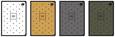 Opakowanie Zeszyt A5/32K kratka Soft Touch chessi (10szt)