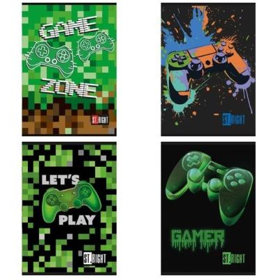Opakowanie Zeszyt A5/32k linia dwukolor. Game Zone mix(15szt)