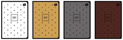 Opakowanie Zeszyt A5/32K linia Soft Touch chessi (10szt)