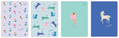 Opakowanie Zeszyt A5/32K trzylinia 70g UV Sweet (10szt)