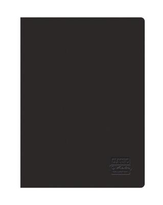 Opakowanie Zeszyt A5/60 kratka Rainbow Classic czarny (10szt)