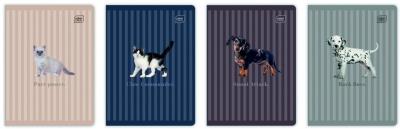 Opakowanie Zeszyt A5/60K kratka 70g Puppy Sign mix (10szt)