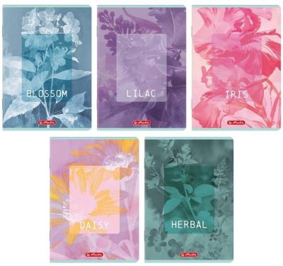 Opakowanie Zeszyt A5/60K kratka Blossom (10szt) HERLITZ