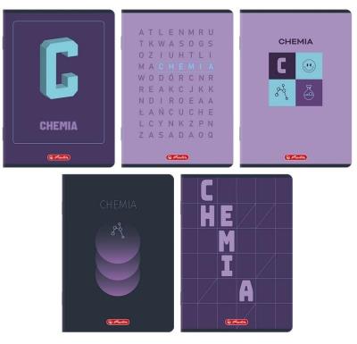 Opakowanie Zeszyt A5/60K kratka Chemia (10szt) HERLITZ