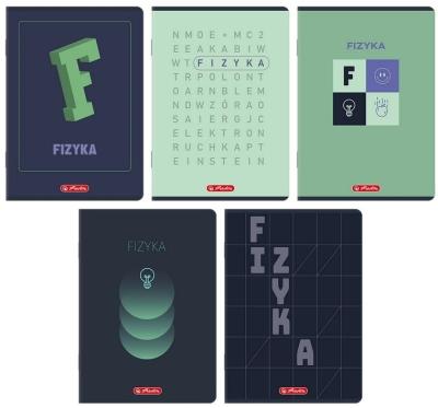 Opakowanie Zeszyt A5/60K kratka Fizyka (10szt) HERLITZ