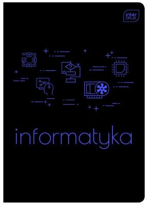 Opakowanie Zeszyt A5/60k kratka Informatyka (10szt)