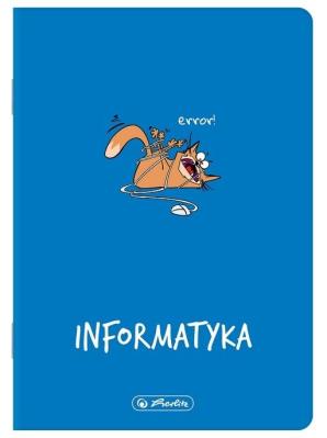 Opakowanie Zeszyt A5/60K kratka Informatyka (5szt) HERLITZ