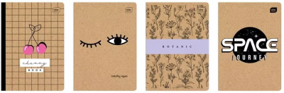 Opakowanie Zeszyt A5/60K kratka Kraft FSC Mix Credit (10szt)